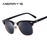 Men Retro Polarized Sunglasses Classic Brand Designer Unisex Sunglasses UV400 Fashion Male Eyewear