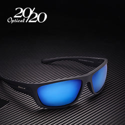 20/20 Brand Polarized Sunglasses Blue Lens Classic Driving Fishing Eyewear With Box  for Men
