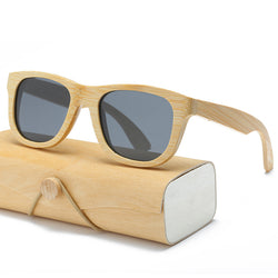 New Bamboo Wood Sunglasses for Men or Women 100% UV Protection