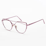 NEW Brand Designer Women Sunglasses Metal Frame Flat Vintage Mirror Shades