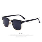 Men Retro Polarized Sunglasses Classic Brand Designer Unisex Sunglasses UV400 Fashion Male Eyewear
