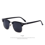 Men Retro Polarized Sunglasses Classic Brand Designer Unisex Sunglasses UV400 Fashion Male Eyewear