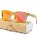New Bamboo Wood Sunglasses for Men or Women 100% UV Protection