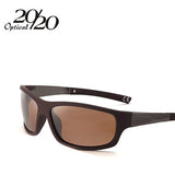 20/20 New Night Vision Sunglasses Men Polarized Night Driving Enhanced Light Anti-Glare Lenses
