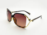 vintage flower polarized sunglasses women luxury designer brand  UV400