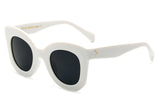 Fashion Big Frame Sunglasses for Women Brand Designer Vintage Rivet Shades