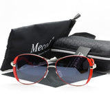 High Quality Sunglasses Women Glasses Vintage with Box