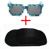 Vintage Square Novelty Mosaic Sun Glasses for Children
