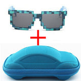 Vintage Square Novelty Mosaic Sun Glasses for Children