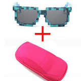 Vintage Square Novelty Mosaic Sun Glasses for Children