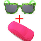 Vintage Square Novelty Mosaic Sun Glasses for Children