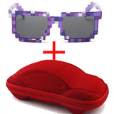 Vintage Square Novelty Mosaic Sun Glasses for Children