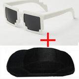 Vintage Square Novelty Mosaic Sun Glasses for Children