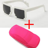 Vintage Square Novelty Mosaic Sun Glasses for Children
