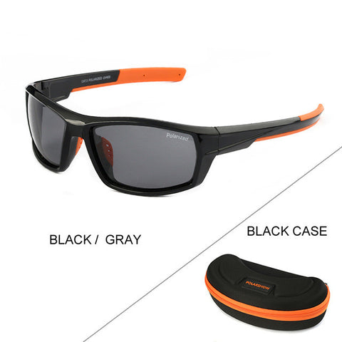 Top Quality Brand Camo Frame Sun Glasses Polarized Lens Men Fishing Sports Sunglasses UV400 Eyewear
