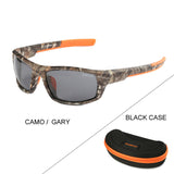 Top Quality Brand Camo Frame Sun Glasses Polarized Lens Men Fishing Sports Sunglasses UV400 Eyewear