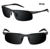 Men's Polarized Sunglasses Aluminum Magnesium Frame Car Driving Sun Glasses 100% UV400