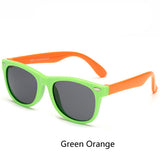 Flexible Kids Sunglasses - Polarized Child Baby Safety Coating Sun Glasses UV400 Protection