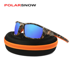 Top Quality Brand Camo Frame Sun Glasses Polarized Lens Men Fishing Sports Sunglasses UV400 Eyewear