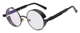 Gothic Steampunk Sunglasses Sunglasses Round Retro Vintage for Men or Women