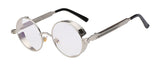 Gothic Steampunk Sunglasses Sunglasses Round Retro Vintage for Men or Women