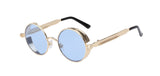Gothic Steampunk Sunglasses Sunglasses Round Retro Vintage for Men or Women