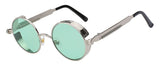 Gothic Steampunk Sunglasses Sunglasses Round Retro Vintage for Men or Women