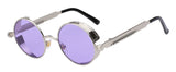 Gothic Steampunk Sunglasses Sunglasses Round Retro Vintage for Men or Women