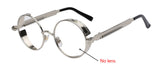 Gothic Steampunk Sunglasses Sunglasses Round Retro Vintage for Men or Women