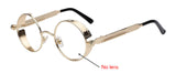 Gothic Steampunk Sunglasses Sunglasses Round Retro Vintage for Men or Women