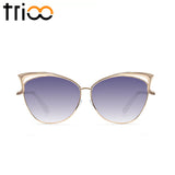 High Quality Cat Eye Women Sunglasses Vintage Sexy Shades