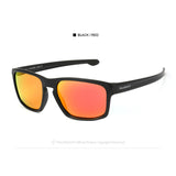Fashion Sunglasses Men Polarized Driving Mirror Black Frame Eyewear Male UV400 Protection