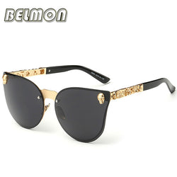 Women Fashion Luxury Sunglasses  Retro UV400 Anti-Reflective