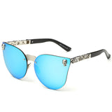 Women Fashion Luxury Sunglasses  Retro UV400 Anti-Reflective