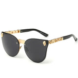 Women Fashion Luxury Sunglasses  Retro UV400 Anti-Reflective