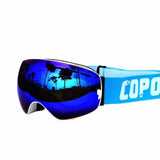 Professional  Ski Goggles Double Layer UV400 Anti-fog Big Ski Mask Glasses  Men Women Snow Eyewear GOG-201 Lens