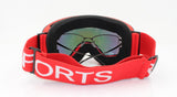 Mirror Style Ski and Snowboard Goggles  Anti-fog UV400 Lenses For Men or Women