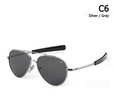 JackJad Army MILITARY MacArthur Aviation Style AO General Sunglasses American Optical Glass Lens Men Sun Glasses
